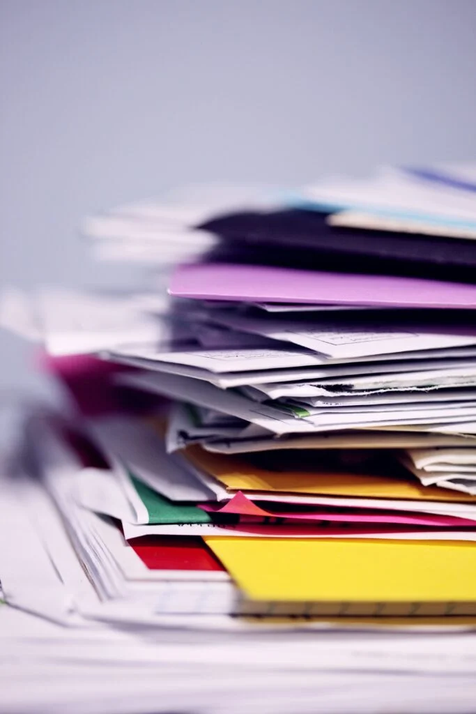 pile de papier
